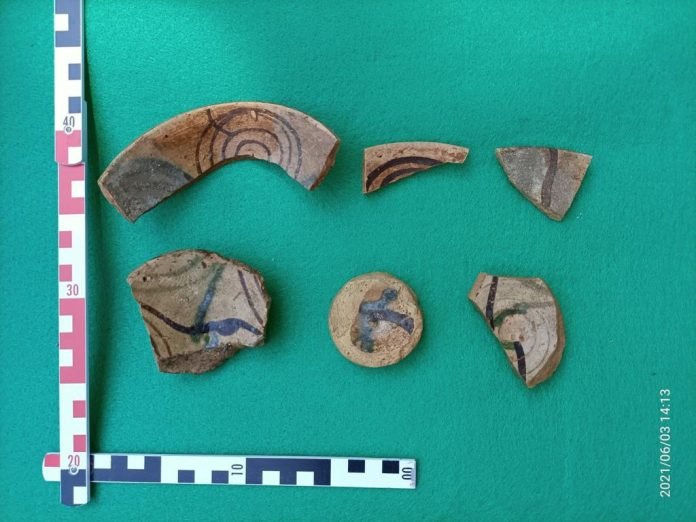 reperti medievali trovati a Palazzo dei Normanni