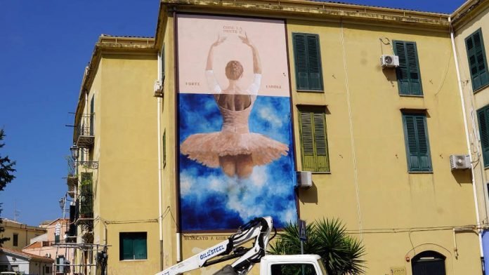 Un murales per ricordare Giulia Mazzola