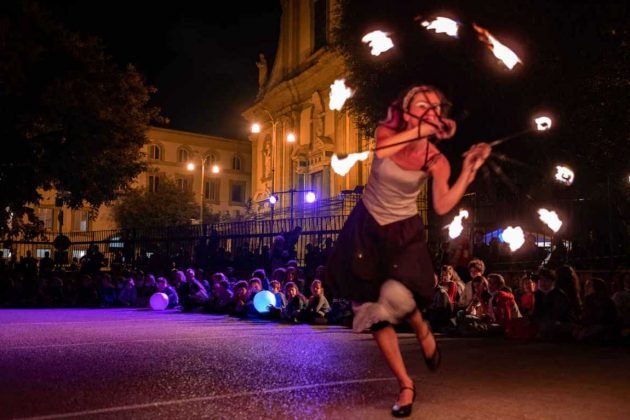 Alcune performance del Ballarò Buskers festival