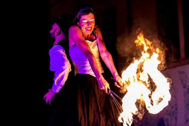 Alcune performance del Ballarò Buskers festival