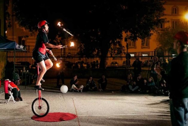 Alcune performance del Ballarò Buskers festival