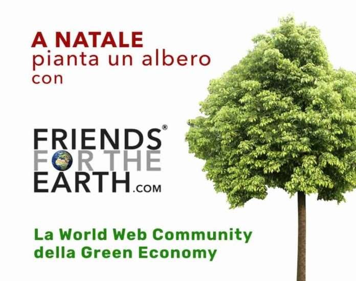 Friends for the Earth, un albero come regalo di Natale