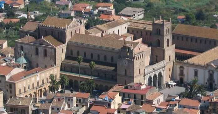 Cattedrale di Monreale dall'alto
