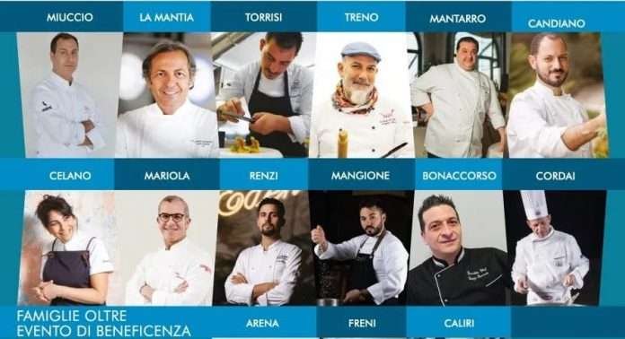 chef evento di solidarietà