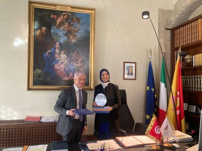 Massimo Midiri e Leila Hmida Harzallah