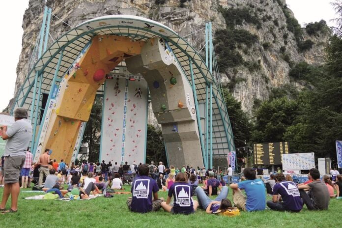 Struttura sportiva di arrampicata ad Arco di Trento