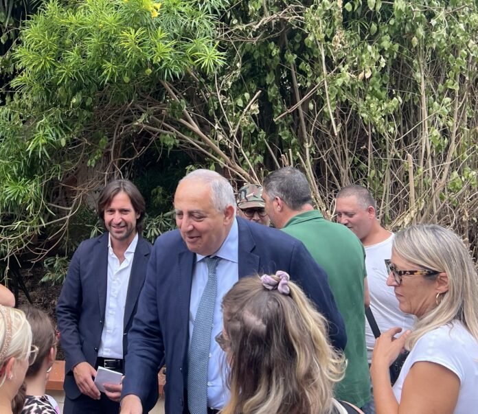Il sindaco Lagalla e l'assessore Ferrandelli