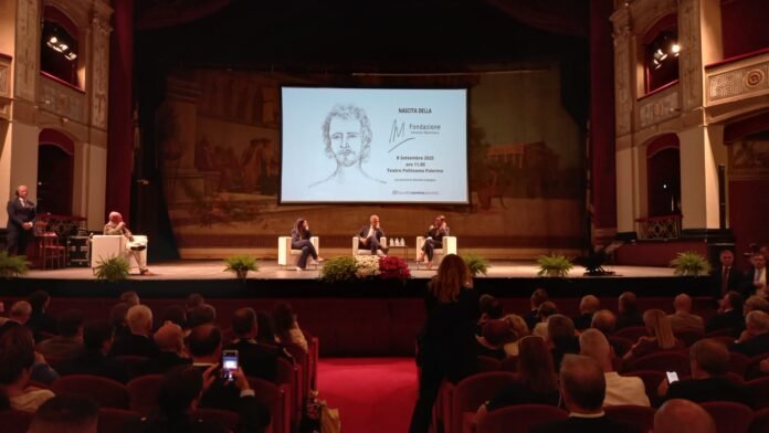 La cerimonia di presentazione della Fondazione Montinaro