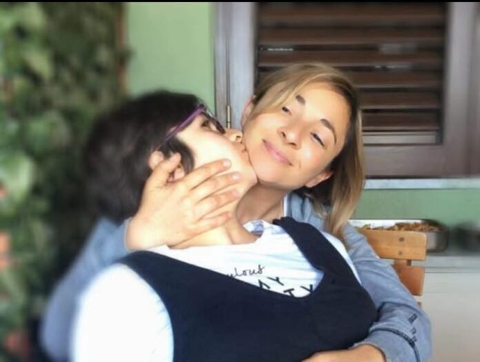 Rosi Pennino con sua figlia Sara