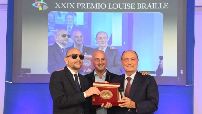 Premio Braille 2025 - Barbuto Turano Schifani Premio Braille 2025 - Barbuto Turano Schifani