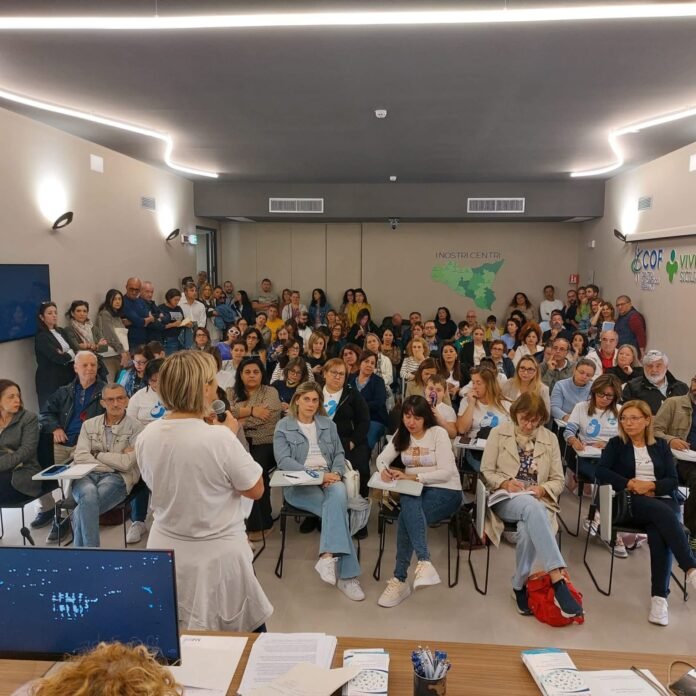 Rosi Pennino all'assemblea di ParlAutismo il 4 ottobre