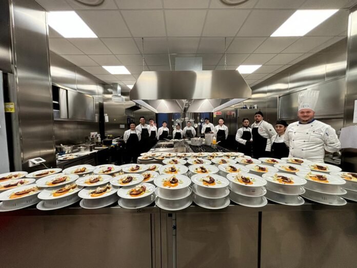 La brigata di cucina di TED Formazione