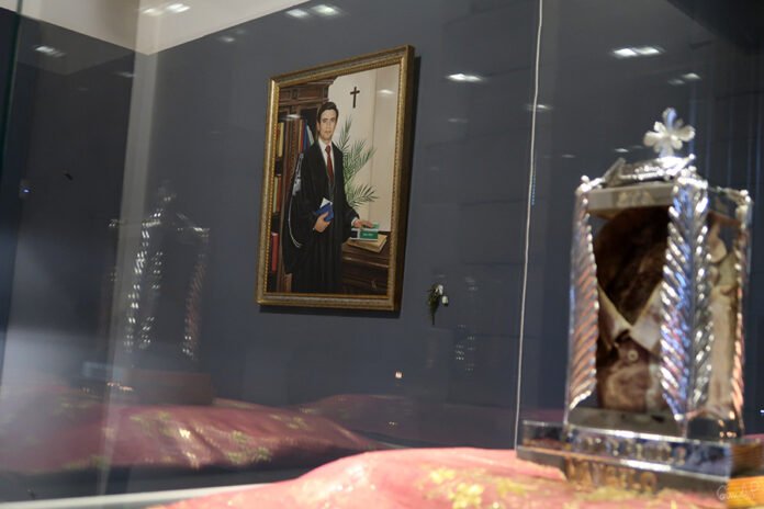 Reliquia del Beato Livatino (ph: Arcidiocesi di Agrigento)