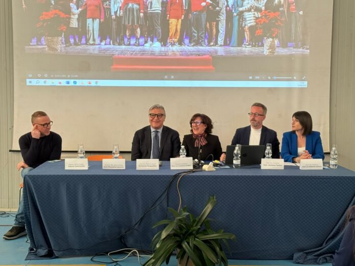 Da sinistra V. Cammarata, E. Pasqualino, L. Schillaci, G. Terlizzi, R. Italiano