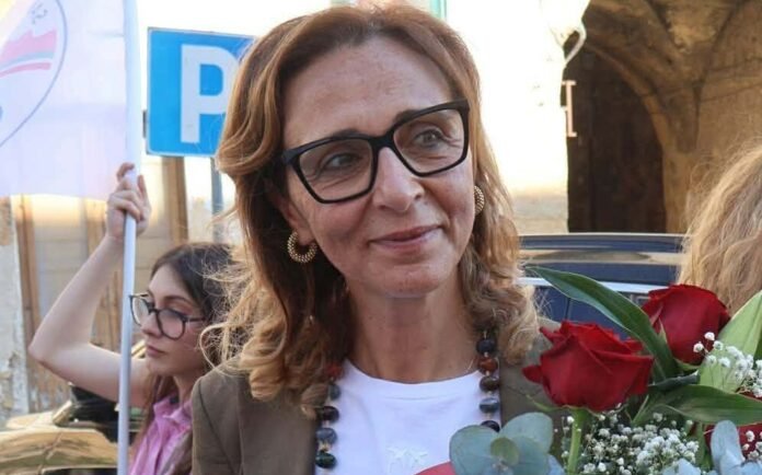 Il Sindaco di Sambuca di Sicilia, Giovanna Casà (ph. Franco Lo Vecchio)