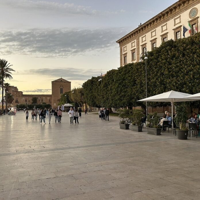 Piazza Scandaliato a Sciacca