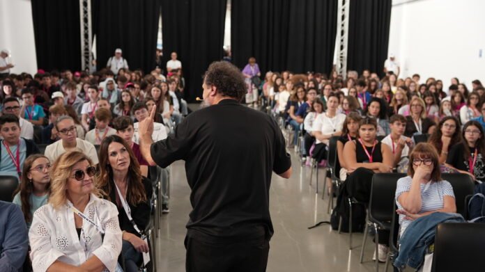 Salvo Piparo agli Stati Generali dell'Istruzione di Palermo