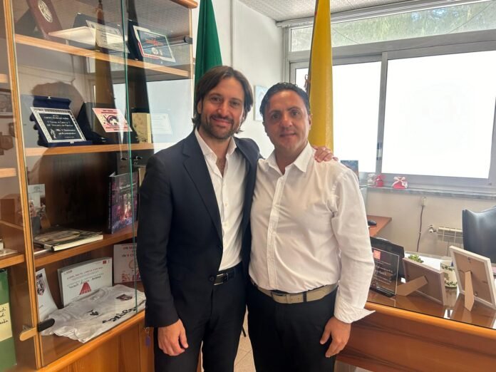 Da dx: il presidente Aiello e l'assessore Ferrandelli
